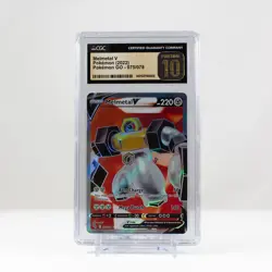 Pokemon Melmetal V Holo #075 Pokemon GO 2022 - CGC 10 PRISTINE POP 2 - Image 2