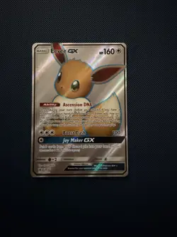 Pokemon TCG Eevee GX SM242 Black Star Promo Full Art - Image 1