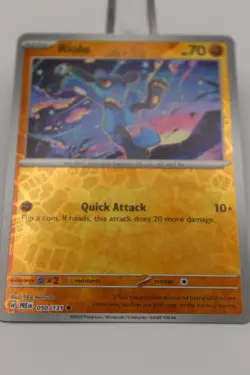 Pokemon TCG SV: Prismatic Evolutions Riolu 050/131 - Near Mint - Reverse Holo - Image 2