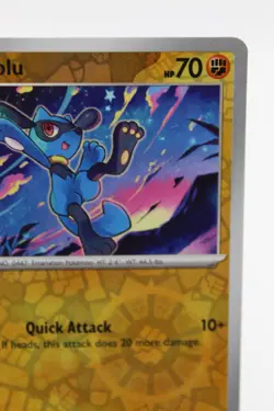 Pokemon TCG SV: Prismatic Evolutions Riolu 050/131 - Near Mint - Reverse Holo - Image 4