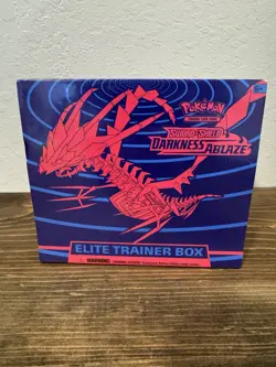 Pokemon Sword & Shield Darkness Ablaze Elite Trainer Box - Image 1
