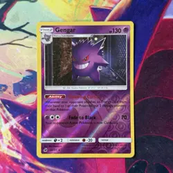 Gengar 38/111 Crimson Invasion Reverse Holo ENGLISH Pokemon TCG LP - Image 1