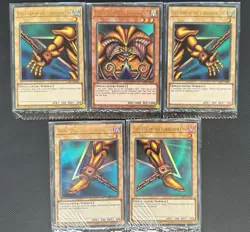 YUGIOH Complete Exodia The Forbidden One Set LART/Lost Art Ultra Rare SEALED - Image 1