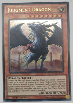Judgment Dragon - DUSA-EN070 - Ultra Rare 1st Edition Yugioh x 3 - Image 1