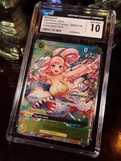 ✨One Piece Shirahoshi 2024 Celebration Pack • OP03-116 ~ CGC / PSA 10 ~ POP 11✨ - Image 2