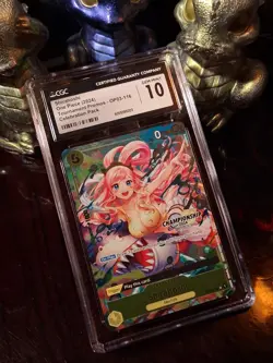 ✨One Piece Shirahoshi 2024 Celebration Pack • OP03-116 ~ CGC / PSA 10 ~ POP 11✨ - Image 5