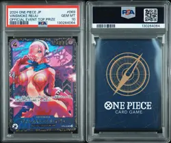 2024 ONE PIECE JAPANESE PROMOS OFFICIAL EVENT TOP PRIZE VINSMOKE REIJU PSA 10 - Image 3