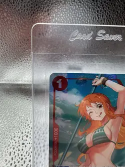 One Piece Card Game Nami Alternate Art OP01-016 R Romance Dawn M/NM - Image 2