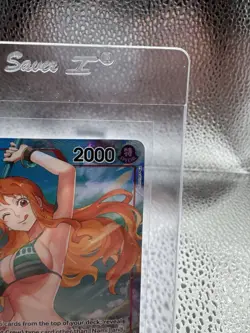 One Piece Card Game Nami Alternate Art OP01-016 R Romance Dawn M/NM - Image 3