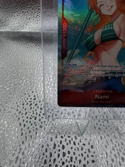 One Piece Card Game Nami Alternate Art OP01-016 R Romance Dawn M/NM - Image 5