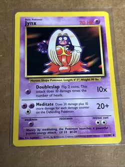JYNX 31/102 - Base Set - 1999-2000 - Pokemon Card - NM - Image 1