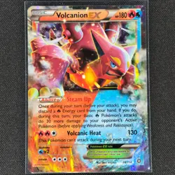 Volcanion EX - 26/114 - Ultra Rare - Steam Siege - Pokemon Card - HP - Image 1