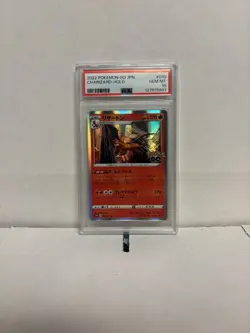 Pokemon Go 2022 JPN #010 Charizard-Holo Card PSA 10 - Image 2