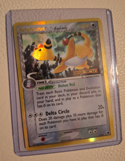 Ampharos rare holo pokemon card in great condition in hard sleeve - Image 4