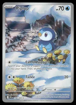 Pokemon Cards Piplup 098/094 Phantasmal Flames Illustration Rare NM - Image 1