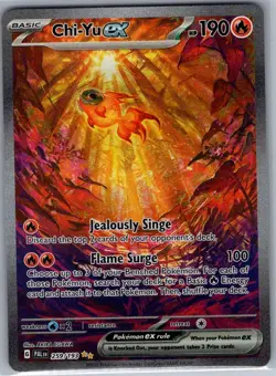 Chi-Yu ex 259/193 SIR SV02: Paldea Evolved - Pokemon Card - NM - Image 1