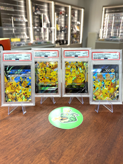 Pikachu V-Union PSA 10 SET 4 Cards 25th Anniversary Collection 025-028/028 JP - Image 1