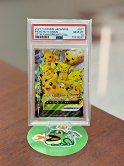 Pikachu V-Union PSA 10 SET 4 Cards 25th Anniversary Collection 025-028/028 JP - Image 5