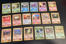 Big Lot of *48* Pokemon Gym Heroes Cards, Common/Uncommon (NM, NM-, NM-/LP) - Image 1