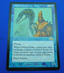 Gilded Drake Urza’s Saga MTG MP Moderate Play Commander EDH Premodern Legacy - Image 1