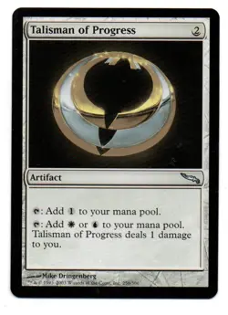 MTG Talisman of Progress X1 Mirrodin edition uncommon - Image 1