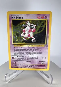 Pokemon Mr. Mime 6/64 Holo Rare - Image 1