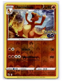 Charmeleon Pokemon GO 009/078 LP-NM - Image 1