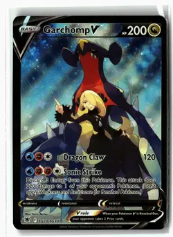 Garchomp V ⭐ TG23/TG30 Holo V Rare Astral Radiance Trainer Gallery Pokemon NM - Image 1