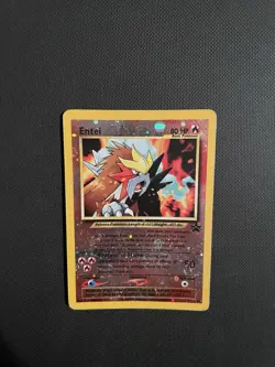 Pokemon TCG Entei Wizards Black Star Promos 34 Holo Promo - DMG - Image 3