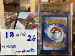 2025 Pokemon White Flare Reshiram ex BWR #173 BGS 9.5 Gem Mint - DOUBLE 10 SUBS - Image 2
