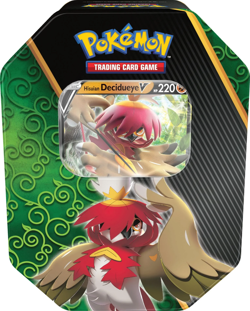 Pokemon - Divergent Powers Tin Box Hisuian Decidueye V - EN - Booster NEU & OVP - Image 1
