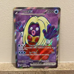 Jynx ex - 191/165 Sv: Scarlet & Violet 151 - Full Art Holo - Pokemon 2023 - NM - Image 1