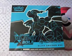 Pokemon TCG Black Bolt Pokemon Center Elite Trainer Box PC ETB SEALED - Image 1