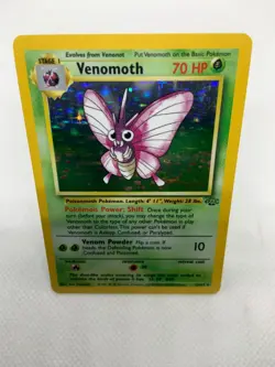Venomoth 13/64 Holo Rare Unlimited Jungle 1999 WoTC Pokemon TCG - Image 4