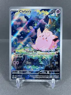 Clefairy 094/088 Pokemon Perfect Order Full Art Illustration Rare IR NM+ - Image 1