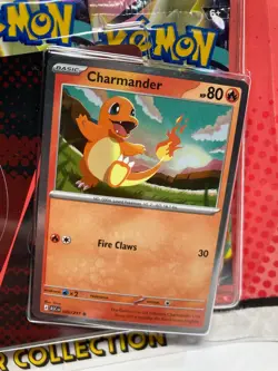 Pokemon TCG: Mega Evolution Ascended Heroes Tech Sticker Collection Charmander - Image 2
