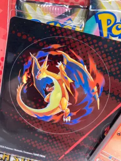 Pokemon TCG: Mega Evolution Ascended Heroes Tech Sticker Collection Charmander - Image 3