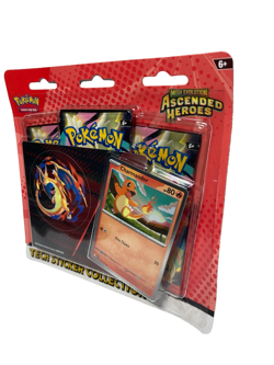 Pokemon TCG: Mega Evolution Ascended Heroes Tech Sticker Collection Charmander - Image 4