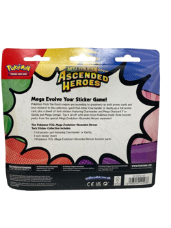 Pokemon TCG: Mega Evolution Ascended Heroes Tech Sticker Collection Charmander - Image 5