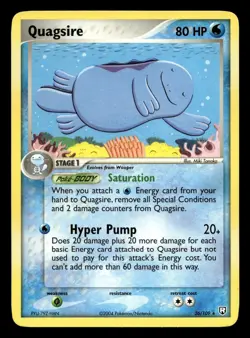 Quagsire 26/109 Rare Team Rocket Returns Pokemon NM - Image 1