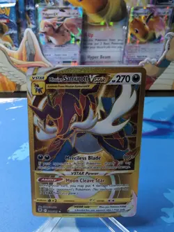 Hisuian Samurott VSTAR 209/189 Astral Radiance Gold Secret Rare NM - Image 1