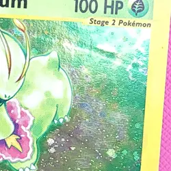 Meganium 18/165 Holo Expedition 2002 Pokemon TCG HP - Image 2
