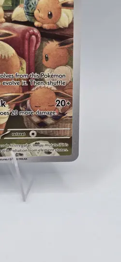 Pokemon Eevee 188/167 SV06 Twilight Masquerade Illustration Rare Holo - Image 4