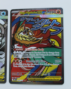 POKEMON ASCENDED HEROES MEGA FROSLASS EX & HAWLUCHA EX MEGA ATTACK RARE - Image 3