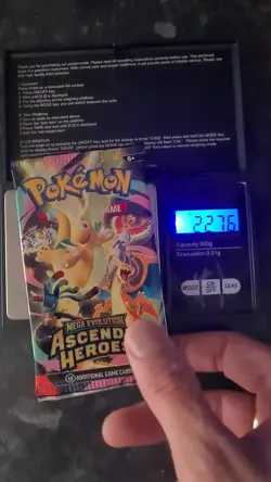 Pokemon TCG Ascended Heroes Heavy 22.76g Sealed Booster Pack - Image 2