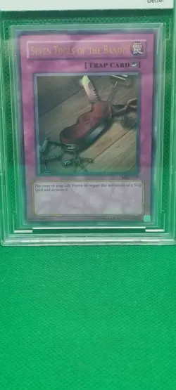 Beckett 10 Yugioh Seven Tools of The Bandit Metal Raiders Ultra Rare MRD-129 MT - Image 2