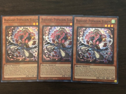 Yugioh 3x Radiant Typhoon Eldam DOOD-EN013 Doom of Dimensions Super 1st Ed NM - Image 1
