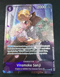 Vinsmoke OP10-063 Legacy Of The Master Alt Art One Piece 🔥 - Image 1