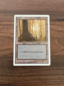 Swamp (441) - Fifth Edition #441 MTG Magic The Gathering NM - Image 1