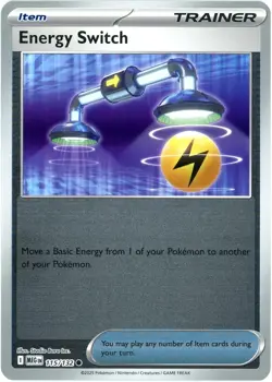 Pokemon - Energy Switch - 115/132 - Reverse Holo - Mega Evolution - NM/M - Image 1